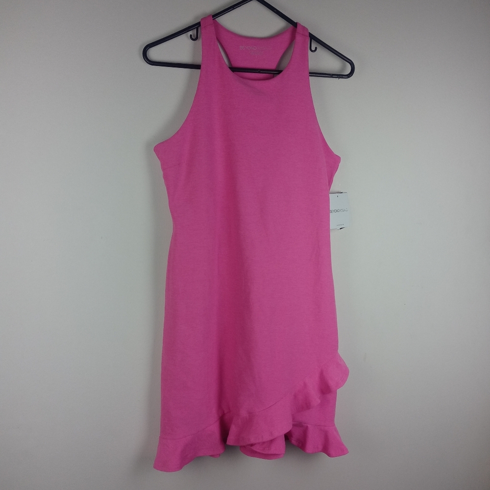 Beyond Yoga Spacedye Ruffled Up Dress Size L